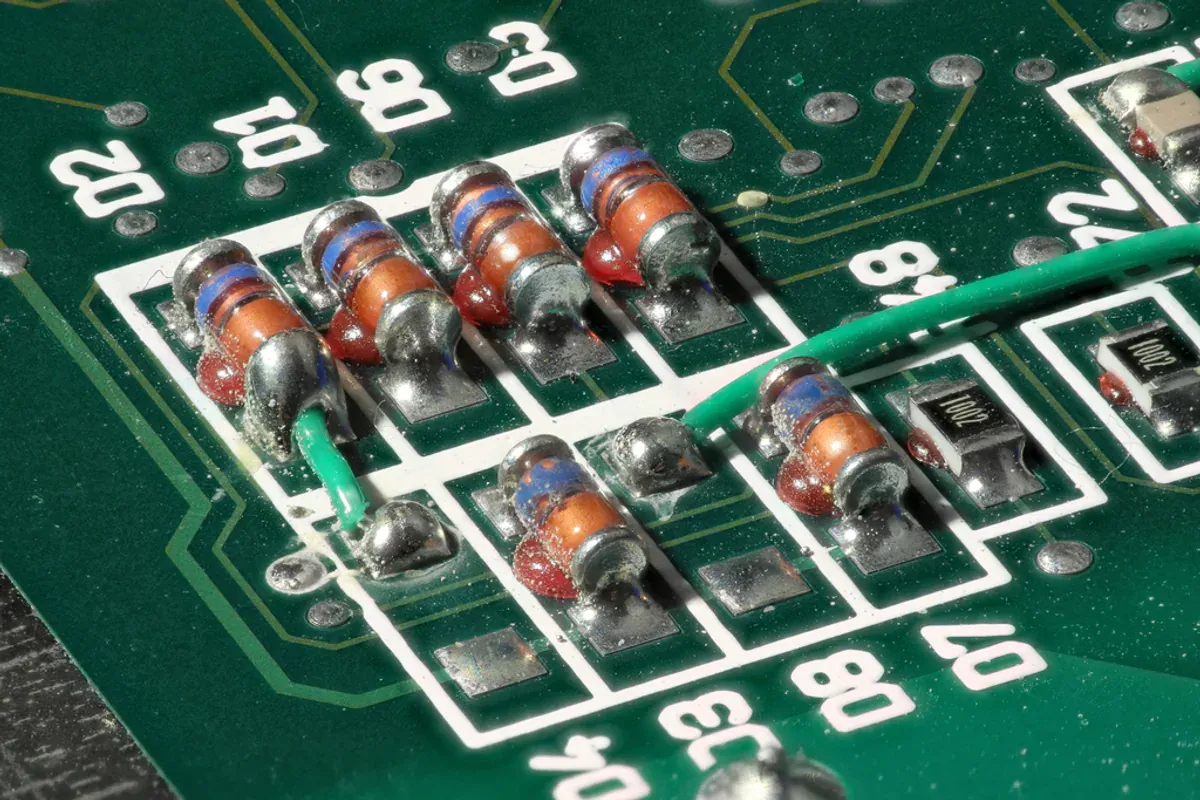 Surface-mount electronic components prepared for assembly sourcing review