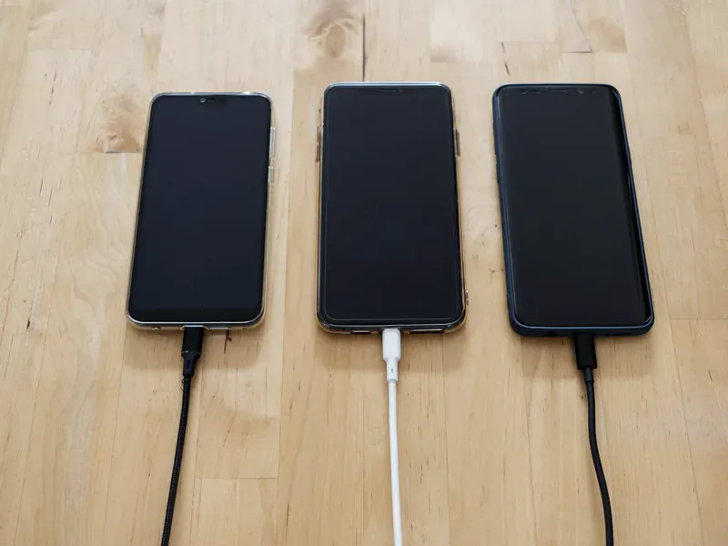Battery-powered electronics illustrating charger power-path management