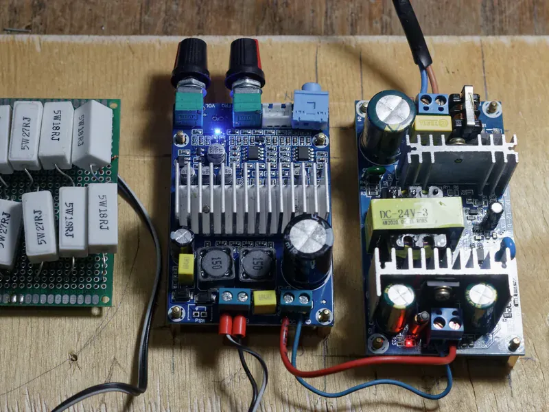 Power electronics module under load testing for transient-current validation