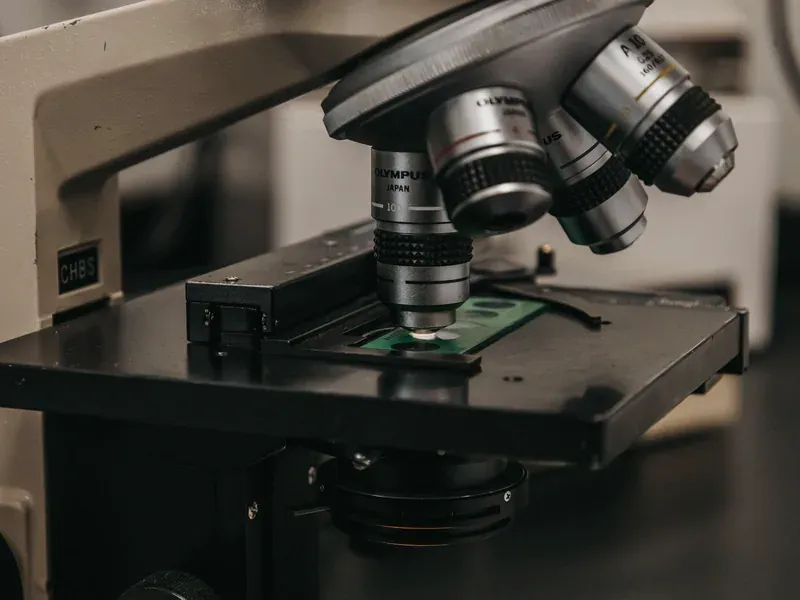 Electronic component markings viewed during close laboratory inspection