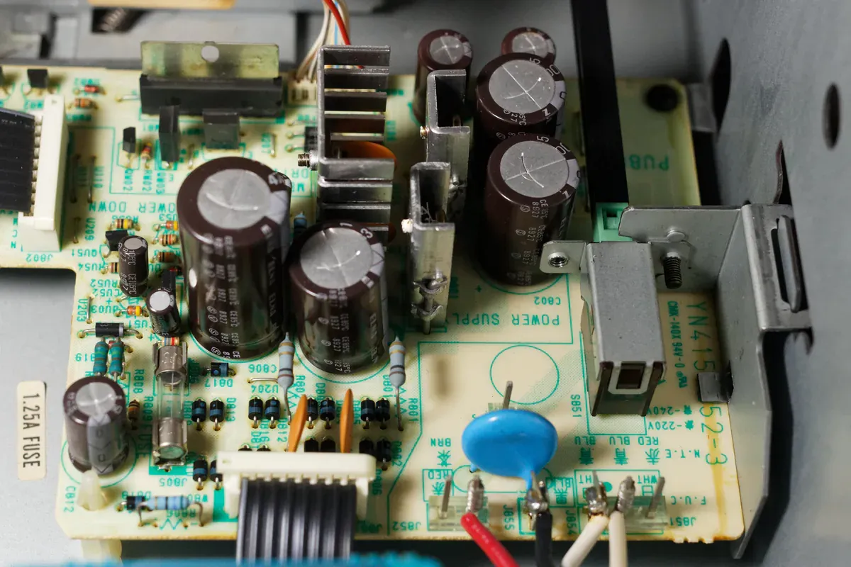 Power-supply circuit board under engineering inspection