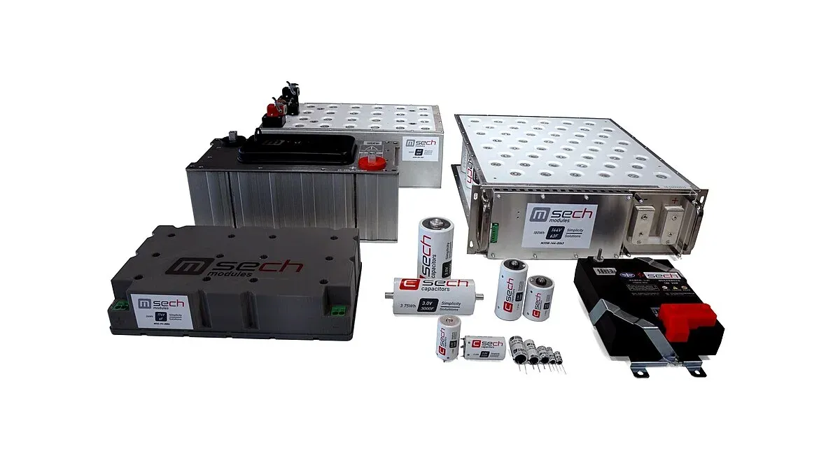 Supercapacitor cells and assembled energy-storage modules