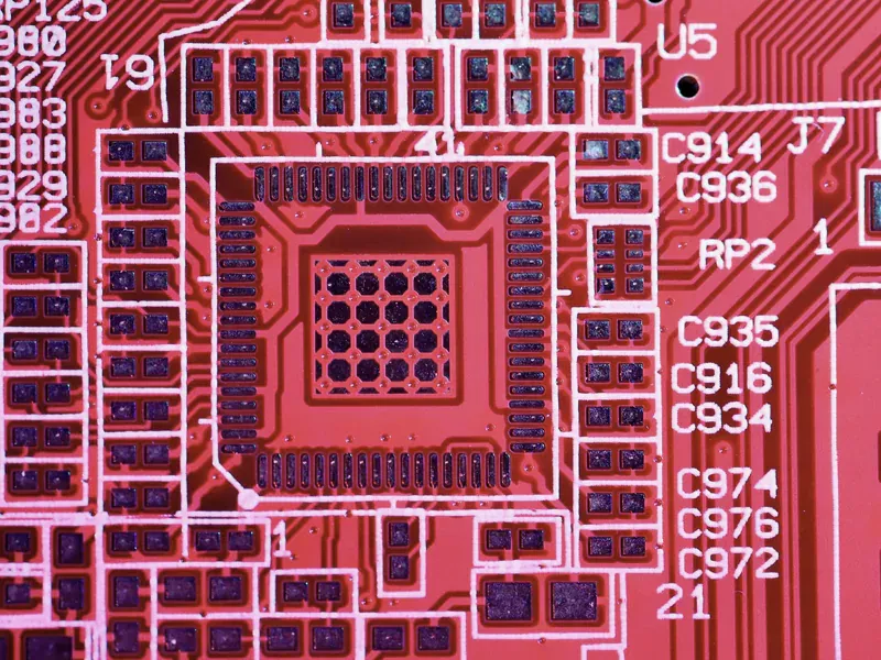 Mixed electronic components illustrating the different sourcing paths for MCU, analog, FPGA and memory products