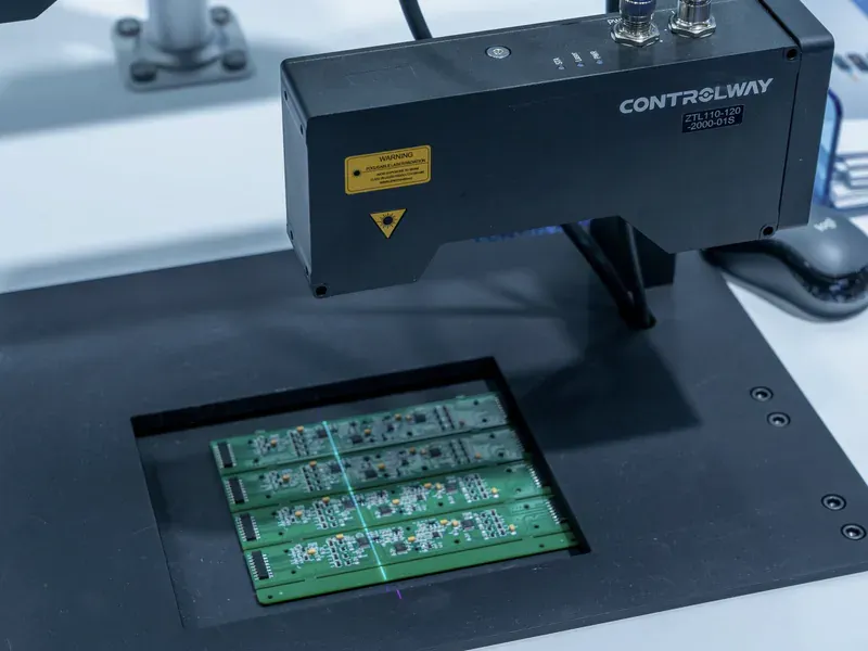 Electronic component quality inspection illustrating authorization and traceability verification