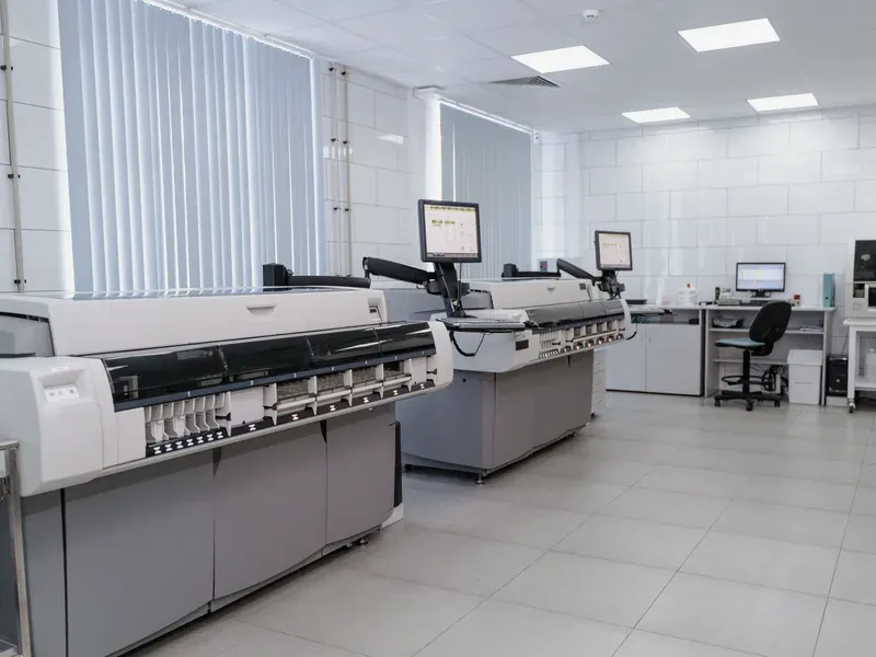 Aerospace electronics laboratory supporting qualification testing for rad-hard microcontrollers